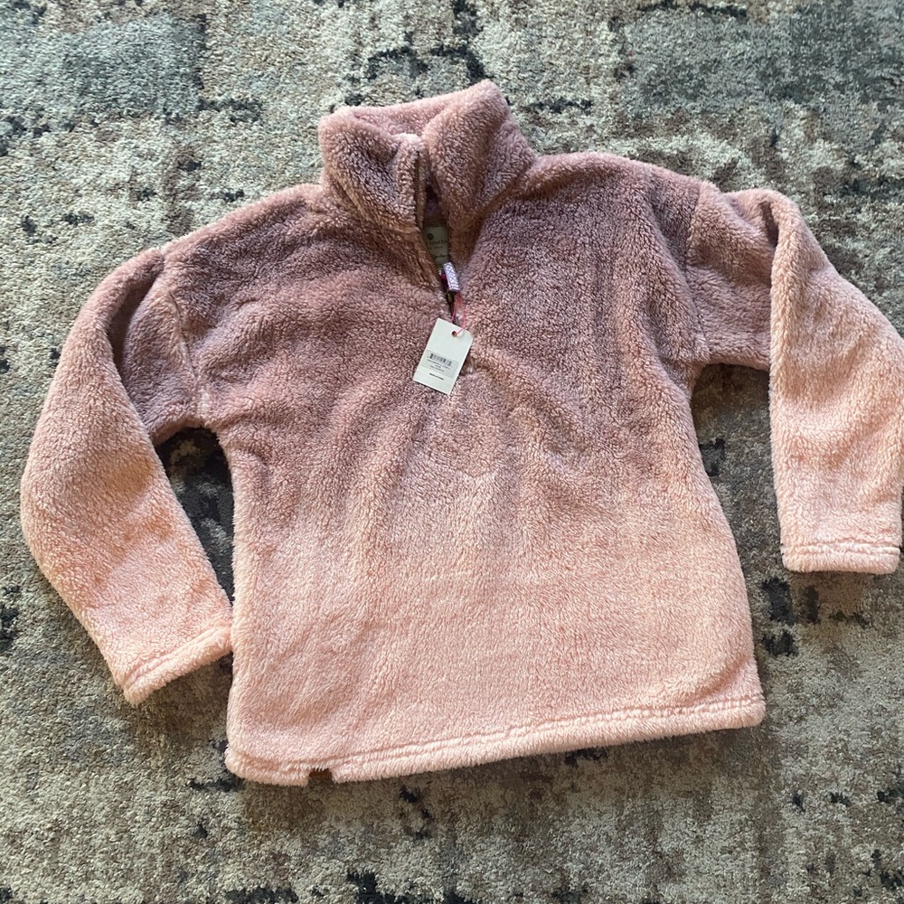 NWT Simply Southern women’s Ombré pullover in dawn size large